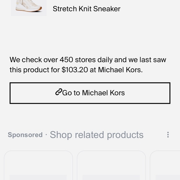 Michael Kors - Willis Logo Stretch Knit Wedge Trainers - Picture 7 of 7